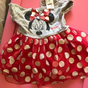 3-6mos. Minnie Mouse Tulle Dress